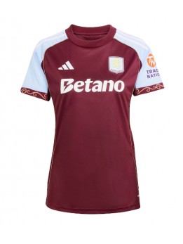 Billige Aston Villa Hjemmedrakt Dame 2025-26 Kortermet